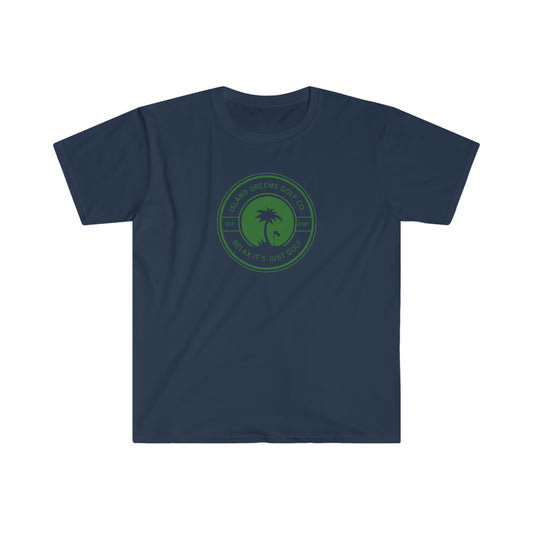 Island Greens Golf Co. T-Shirt | Relax It's Just Golf