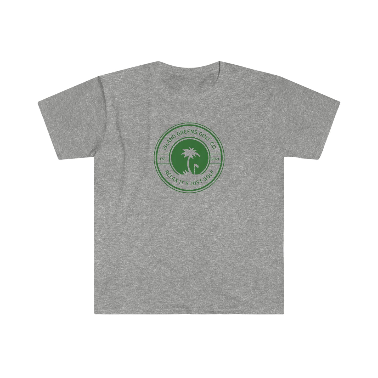 Island Greens Golf Co. T-Shirt | Relax It's Just Golf