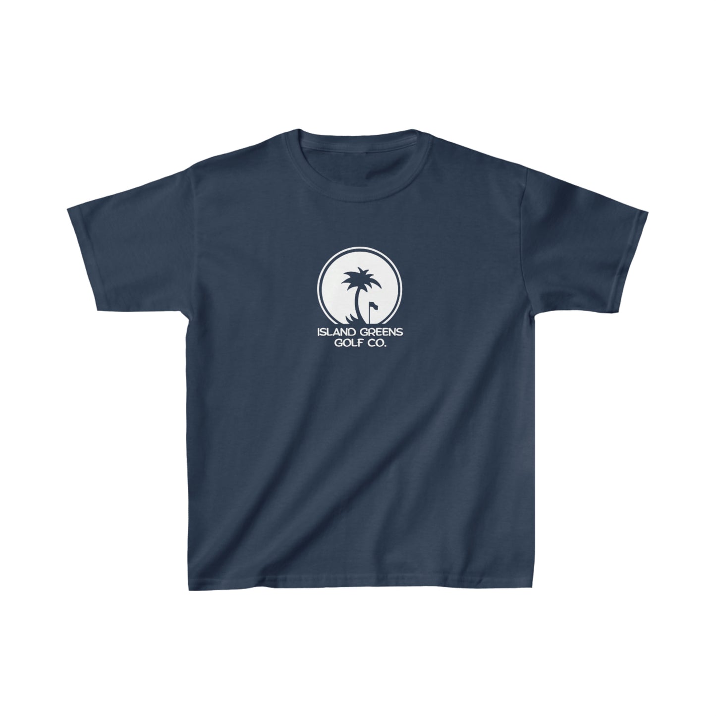 Island Greens Golf Co. Kids T-Shirt | White Logo