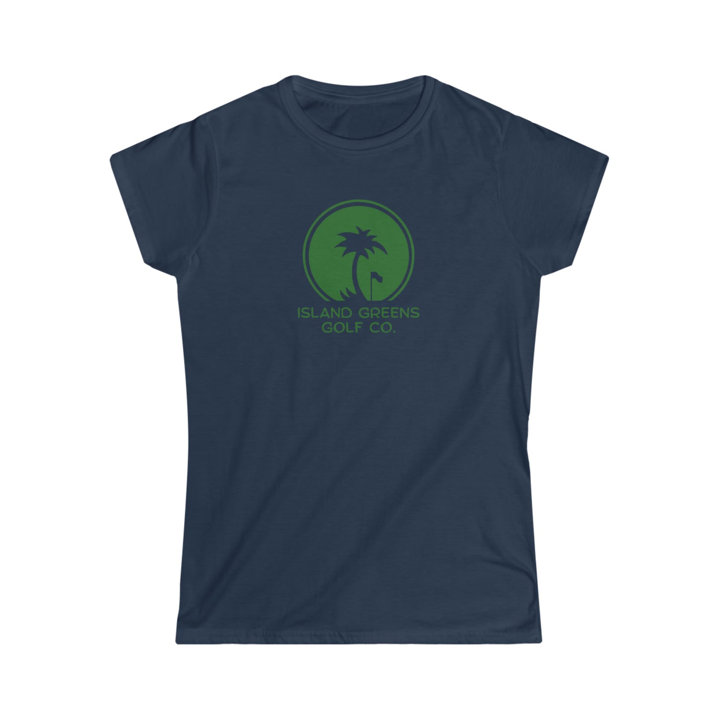 Island Greens Golf Co. Women's T-shirt | Green Logo