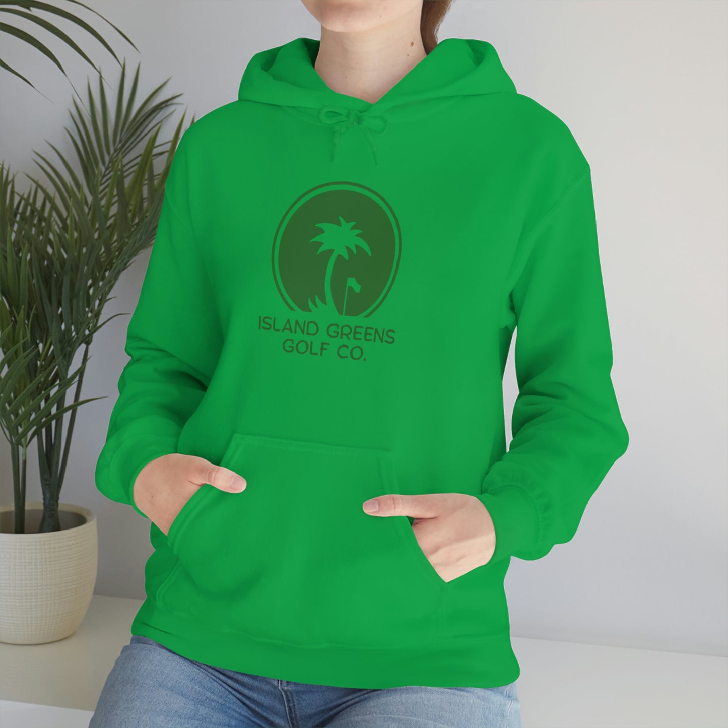 Island Greens Golf Co. Hoodie | Green Logo