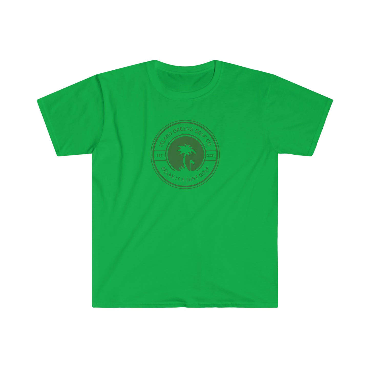 Island Greens Golf Co. T-Shirt | Relax It's Just Golf