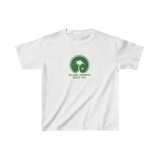 Island Greens Golf Co. Kids T-shirt | Green Logo