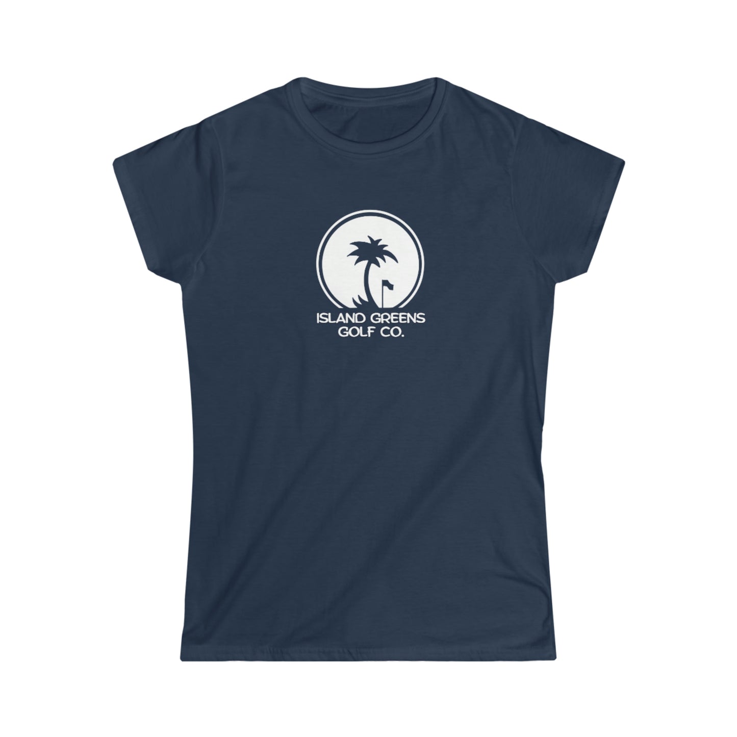 Island Greens Golf Co. Women's T-Shirt | White Logo