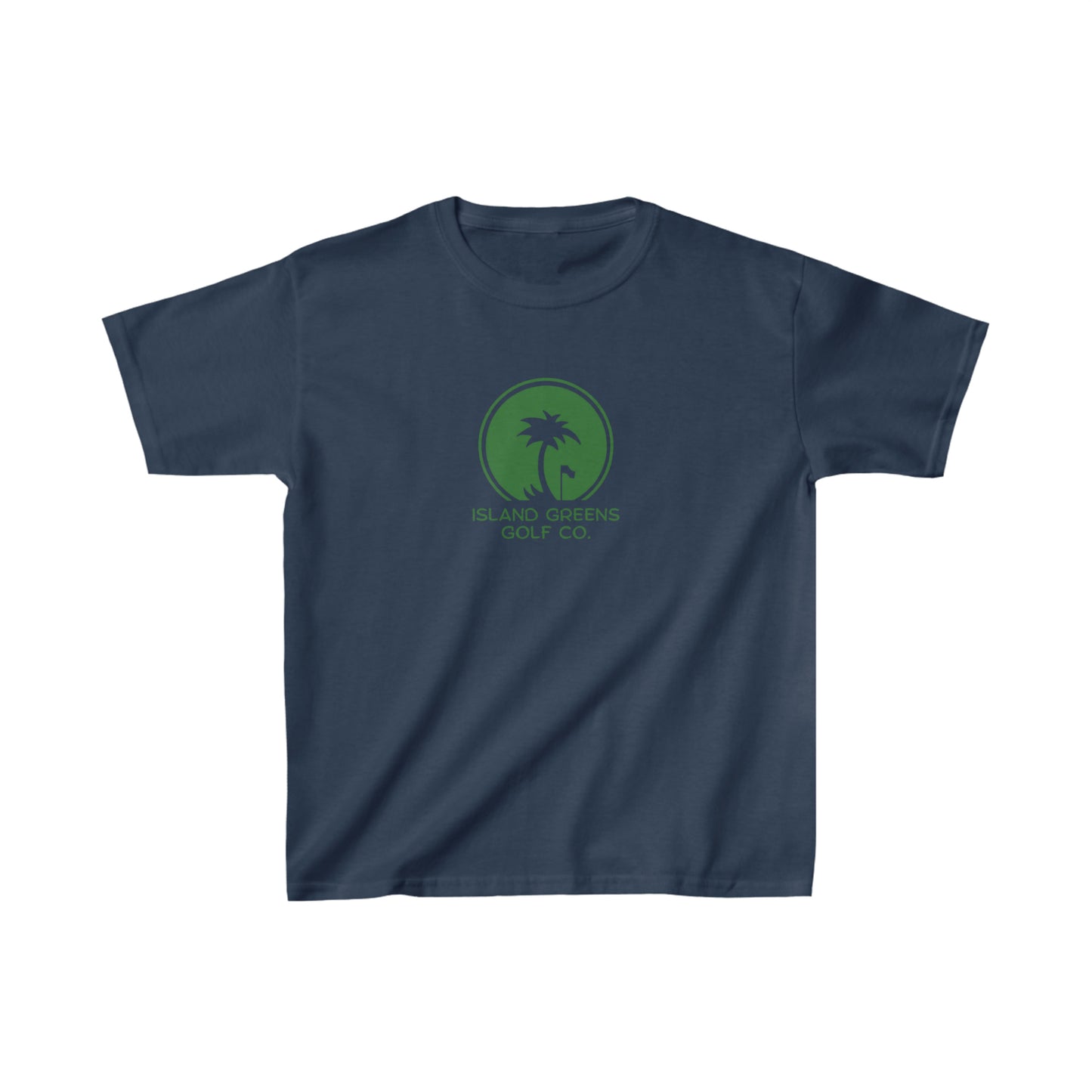 Island Greens Golf Co. Kids T-shirt | Green Logo