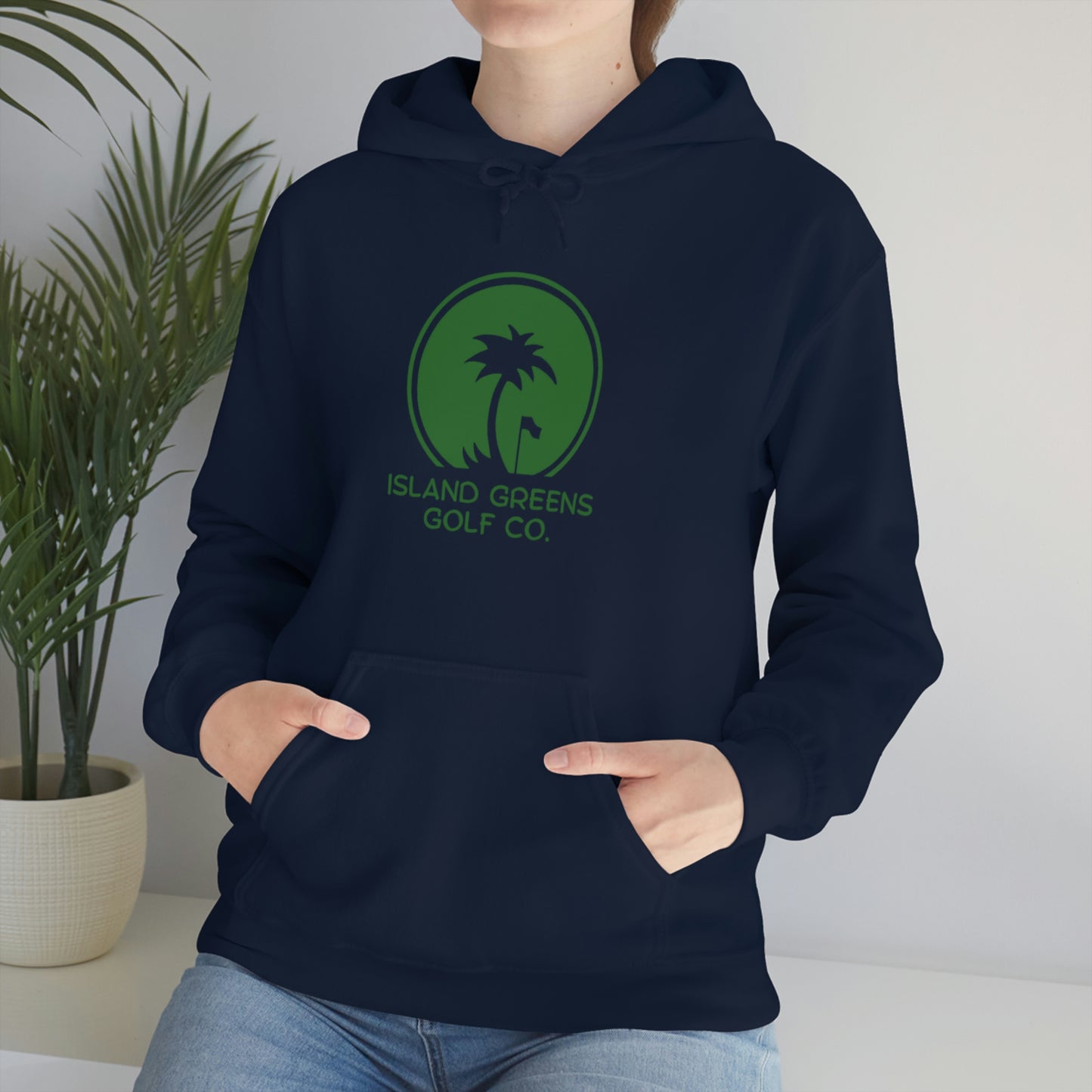 Island Greens Golf Co. Hoodie | Green Logo