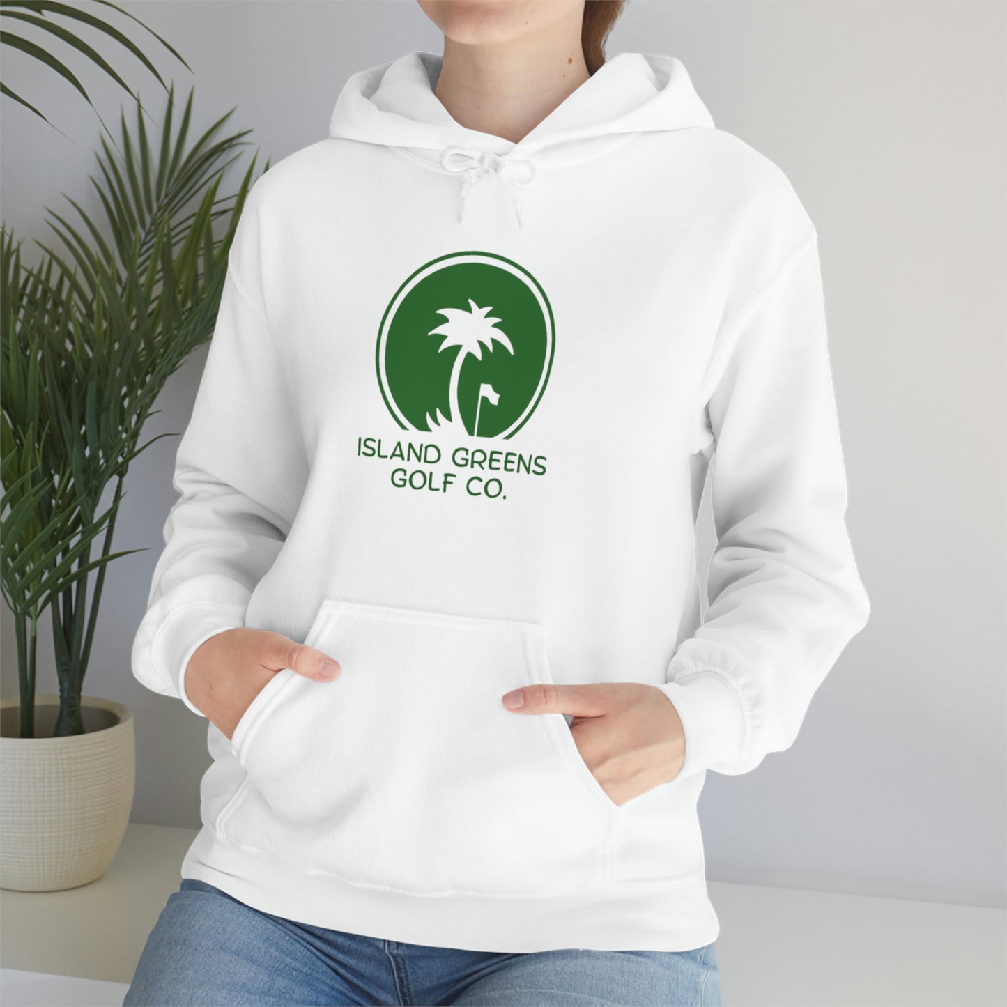 Island Greens Golf Co. Hoodie | Green Logo