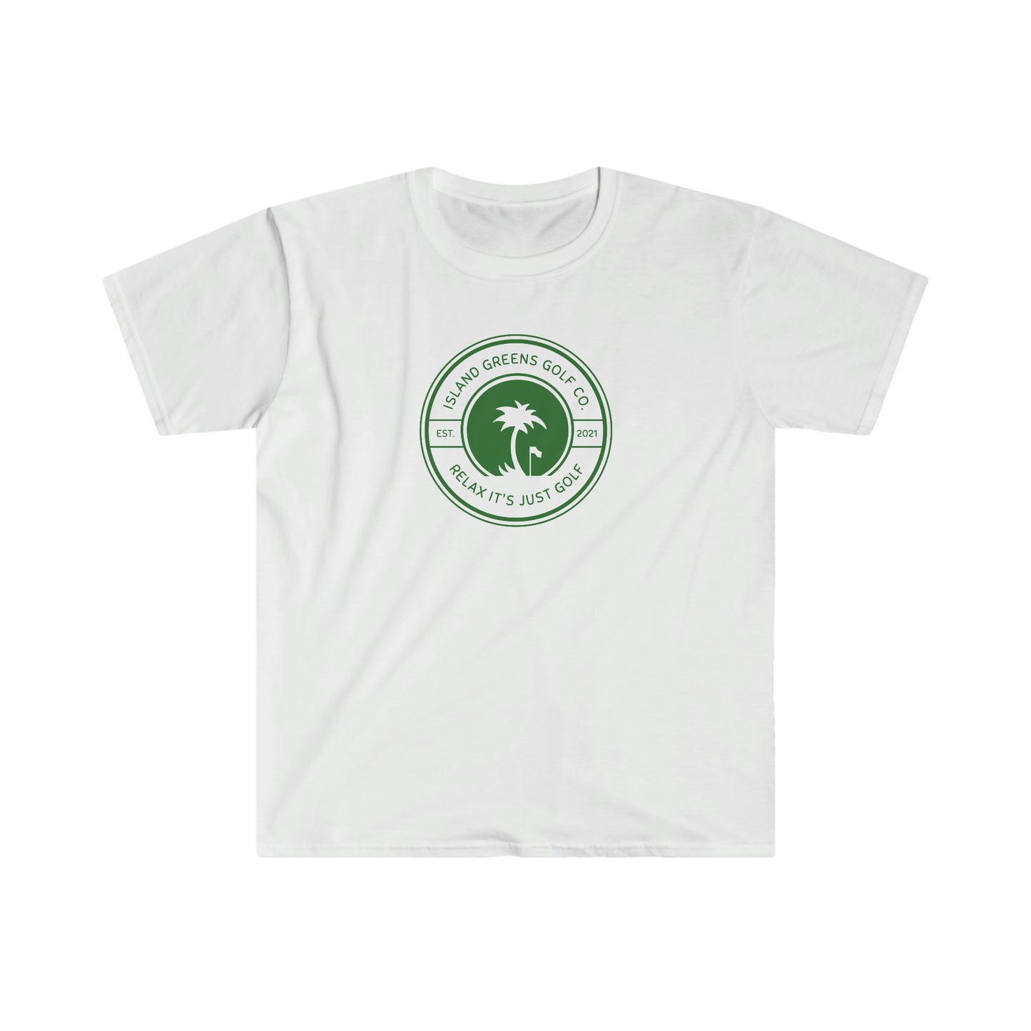 Island Greens Golf Co. T-Shirt | Relax It's Just Golf