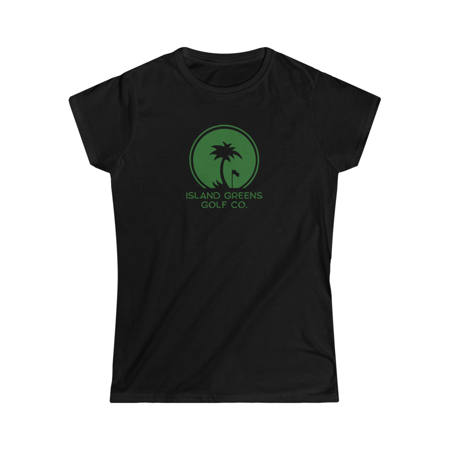 Island Greens Golf Co. Women's T-shirt | Green Logo