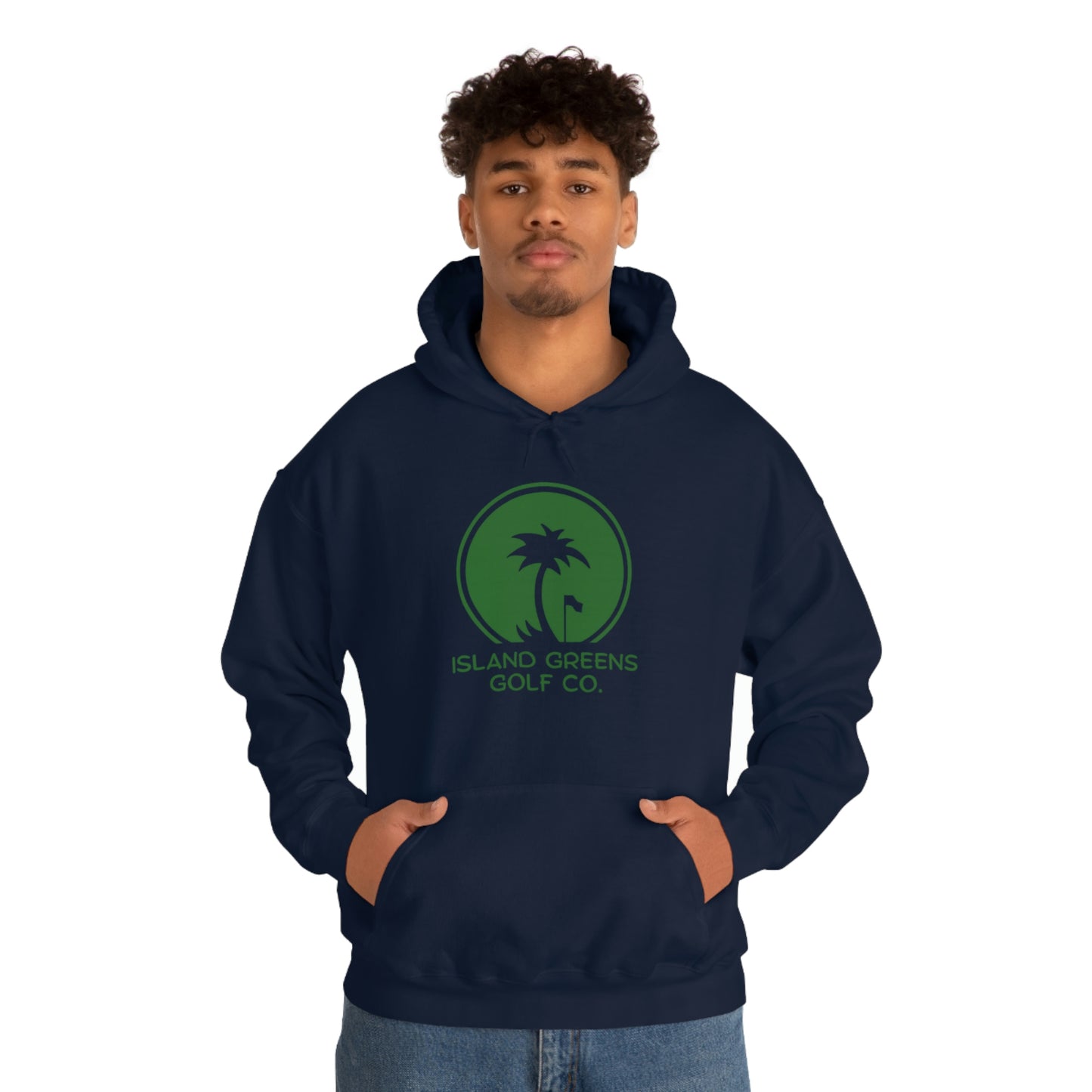 Island Greens Golf Co. Hoodie | Green Logo