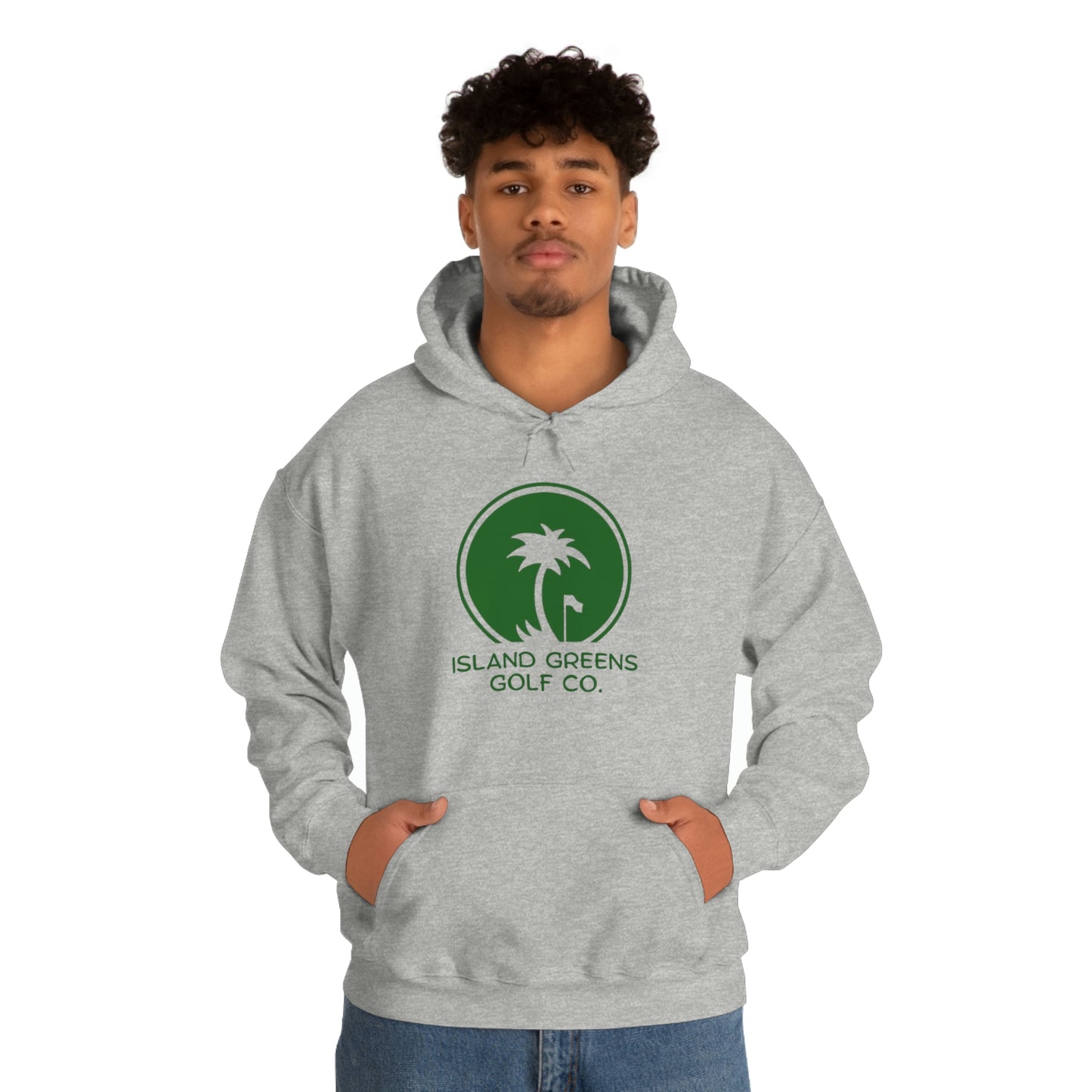 Island Greens Golf Co. Hoodie | Green Logo