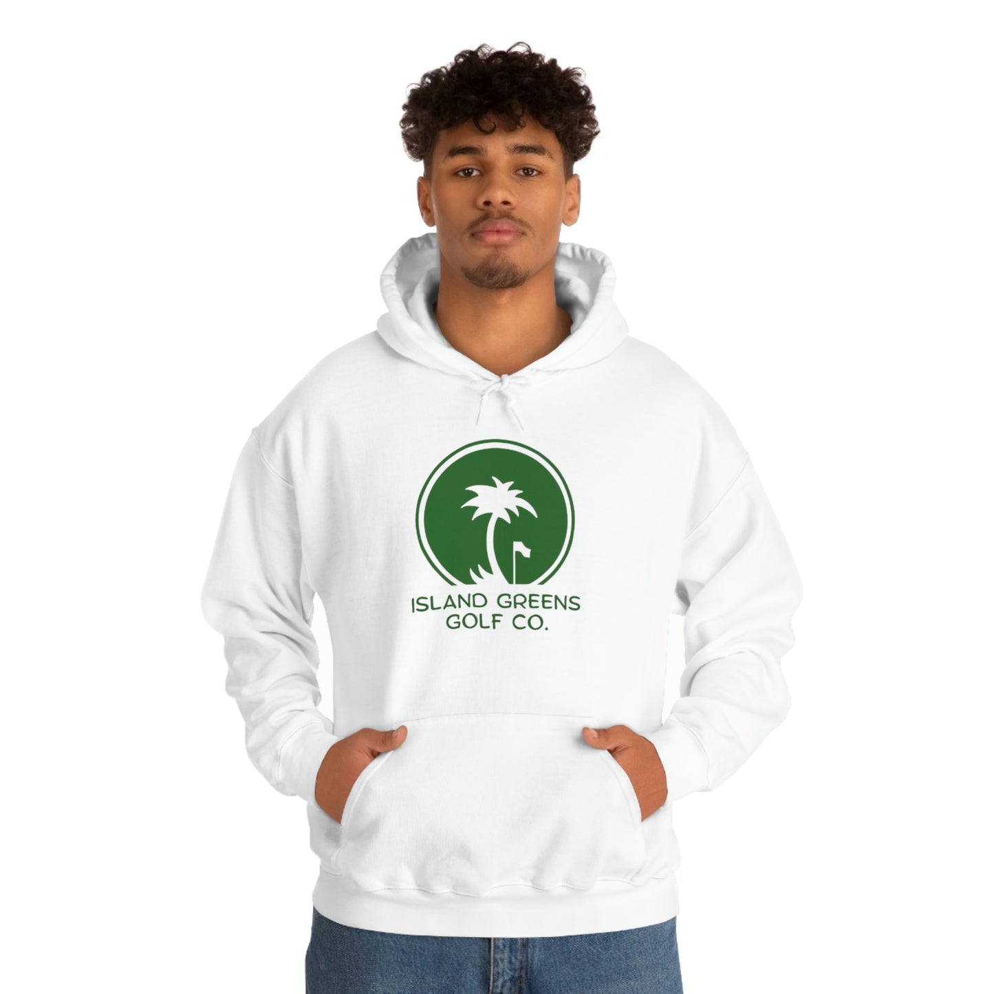 Island Greens Golf Co. Hoodie | Green Logo