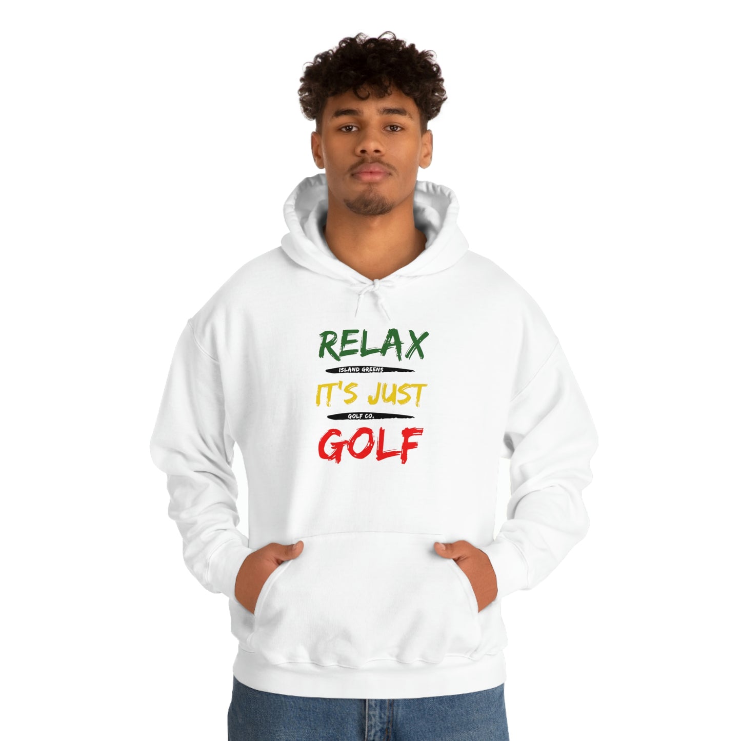 Relax It's Just Golf Hoodie | Island Greens Golf Co. | Rasta